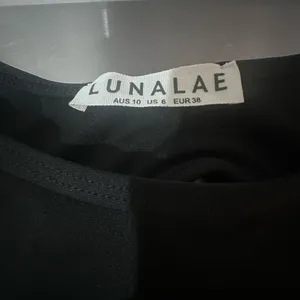 Lunalae Black Wrap Around Pole wear Top Dance XS S thumbnail 4