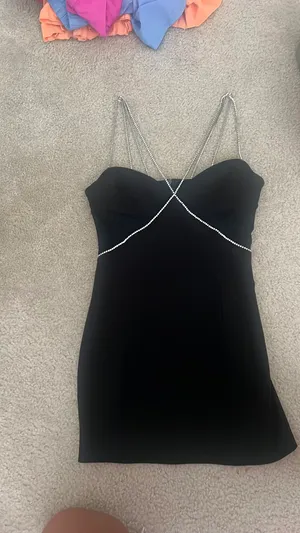 Heiress Beverly Hills Dress Black thumbnail 2