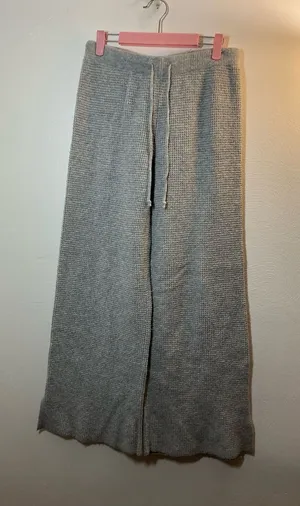 Aerie CozyUp Waffle Skater Pant Size Small thumbnail 1