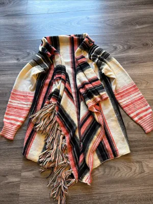 Stripped cardigan with vibrant colors small. thumbnail 6