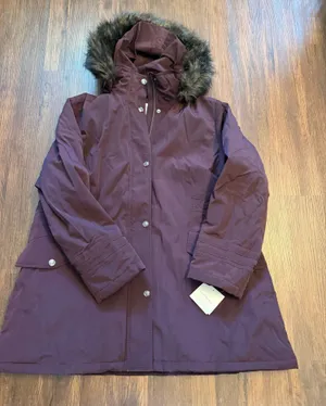Croft & Barrow Hooded Trench Coat size 2X thumbnail 1