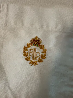 Ralph Lauren Vintage White Dress Shirt Petite thumbnail 2