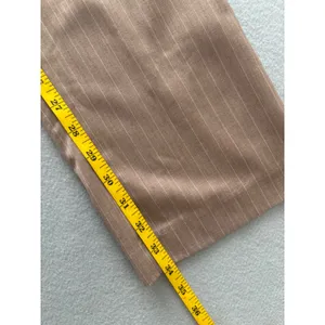 New York & Company Pant Suit Size 0 Tall Brown Pinstripe Blazer Trousers Set thumbnail 11