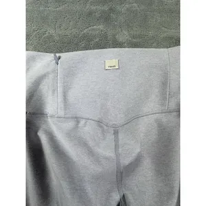 Vuori Clean Elevation Legging Rain Heather Gray Womens Small Wide Waistband New thumbnail 5
