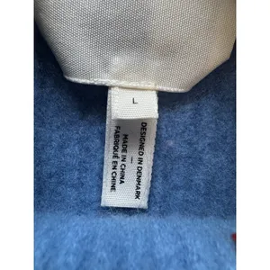 Part Two Women‎ Size Large Wool Blend Crop Sweater Blue Long Sleeve Stretch City thumbnail 8