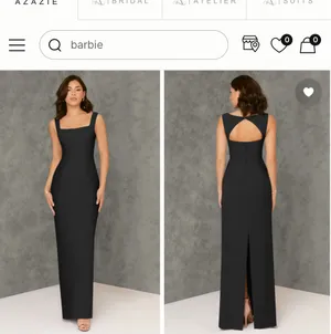 Azazie Satin Dress thumbnail 2