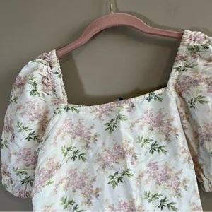 ✨‎ & Other Stories Women’s White Linen Blend Floral 0 thumbnail 2