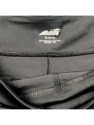 AVIA Black Athletic Skort Skirt Shorts XL NWT Activewear thumbnail 5