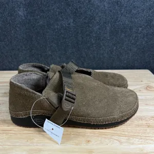 Chacos Paonia Suede Clogs Womens 12 Teak Brown Wool Blend Lining JCH108932 thumbnail 4