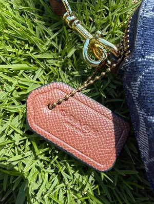Coach Charter 19 in Signature Denim with gold hardware thumbnail 7
