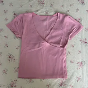 Ultra Flirt Ribbed short sleeve top baby tee thumbnail 1