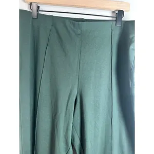 Banana Republic Womens Green Ponte Pant‎ High Rise Seam Front Slim XL NWT thumbnail 3