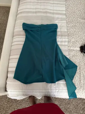 Teal Lucy in the Sky Mini Dress thumbnail 3