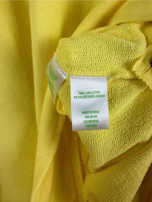Lilly Pulitzer Beach Comber Pullover in Calla Yellow size xl thumbnail 7