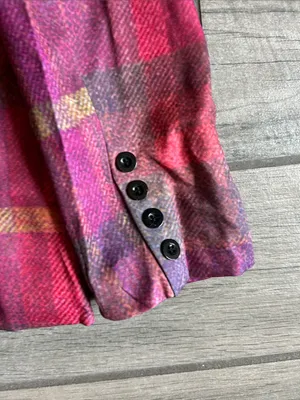 Women's Pink Plaid Double thumbnail 5