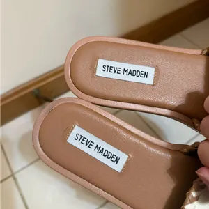 Steve Madden | Woven Brown and Cream Slide Sandals size 8.5 thumbnail 5