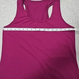 Bally Sportswear -393 Magenta Active Tank‎ Top Large thumbnail 5