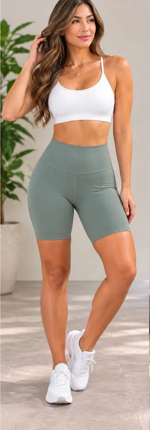 Lululemon Align High-Rise Short 8" Size 0 Black Nulu Yoga Biker Workout thumbnail 1