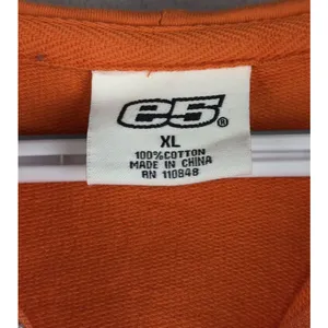 Clemson Jacket Woman’s XL Full Zip Long Sleeve Hooded Tigers Orange E5 thumbnail 7