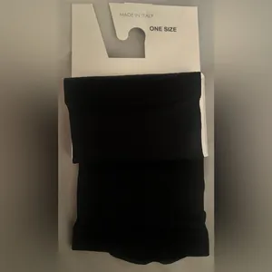 NWT Calzedonia Black Rhinestone Diamanté Ankle Socks One Size thumbnail 5