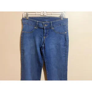 Carmar Bootcut Jeans Womens 28 Blue Excellent Stretch Heart Embroidery thumbnail 10