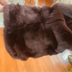 🌹Hp🌹Vintage Luxury Reversible Fur & Suede Long Coat thumbnail 13