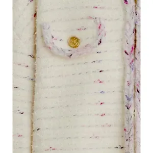 J.Crew Cropped Lady Jacket Marled Yarn Heather Ivory Wool Blend Preppy M NWT thumbnail 2
