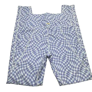 L*Space Blue and White Checkered Leggings thumbnail 6