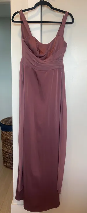 Azazie Riley Amethyst Bridesmaid Dress thumbnail 1