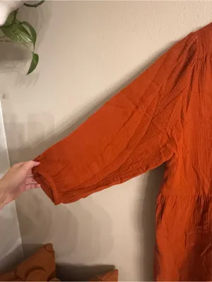 MADEWELL‎ Lightspun V Neck Midi Dress thumbnail 4