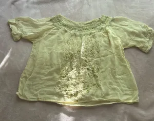 Embroidered blouse, boho blouse thumbnail 1
