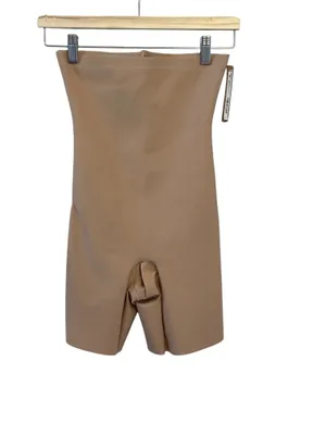 NWT Skims Body High Waisted Mid Thigh Shorts Clay Large (SOLD OUT) thumbnail 6