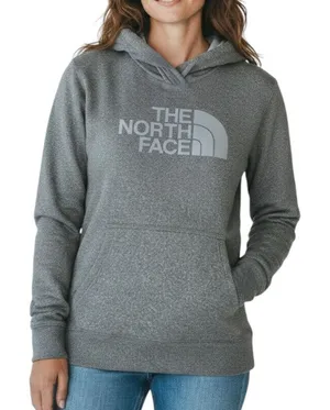 THE NORTH FACE Half Dome Pullover Hoodie Women L Gray Outdoor Travel Camping thumbnail 1