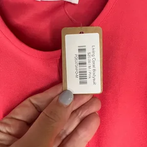 Vestique NWT Coral Cutout Sleeveless Bodysuit thumbnail 4