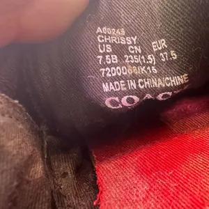 Coach Red and Black Fabric Detail thumbnail 8
