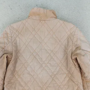 Vintage Forecast Sport Womens Quilted Corduroy Jacket Full Zip Beige Large 44‎ thumbnail 5