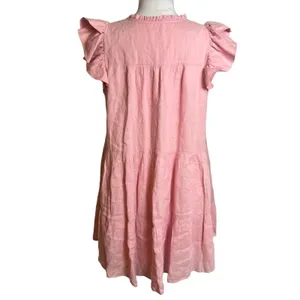 Sea New York Shannon pink tiered dress‎ estimated XL thumbnail 4