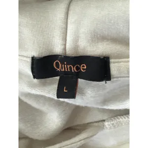 Quince Ivory Tencel Modal Relaxed Pullover Hoodie Womens Large Sustainable Soft thumbnail 8
