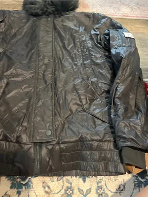 Aerie faux fur trim puffer jacket thumbnail 9