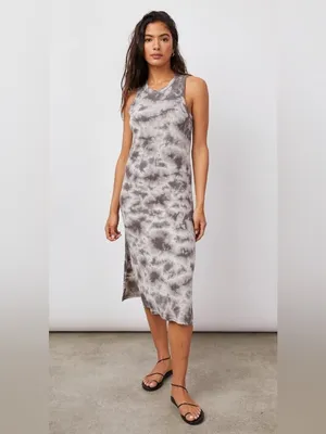 Rails Tie Dye Tank Dress in Fog Size L thumbnail 5