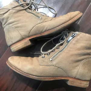Sam Edelman combat  Leather Boots Size 6 thumbnail 4