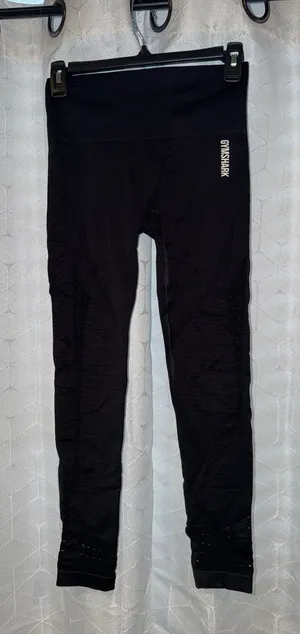 Gymshark Black Leggings thumbnail 1