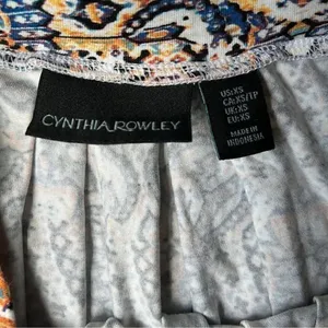 Cynthia Rowley Stretchy Floral Print Maxi Skirt(Size XS) thumbnail 4