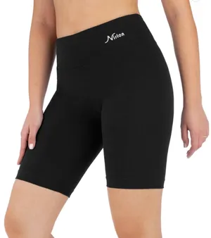 Nirlon High Waisted Biker Shorts thumbnail 1