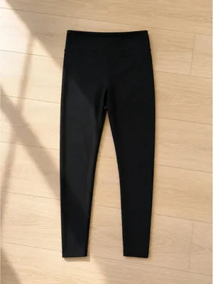Baleaf Black Athletic Leggings Size M High Rise Yoga Workout Pants thumbnail 2