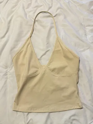 Cream Windsor Top Tank thumbnail 1