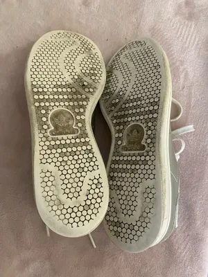 adidas Stan Smith Sneaker Silver Metallic Women Size 8.5 thumbnail 7