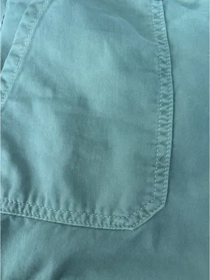 Zara Khaki cargo pants with pockets thumbnail 5
