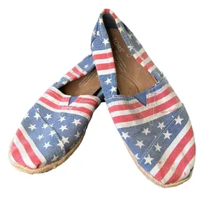 Toms American Flag Shoes as is‎ thumbnail 1