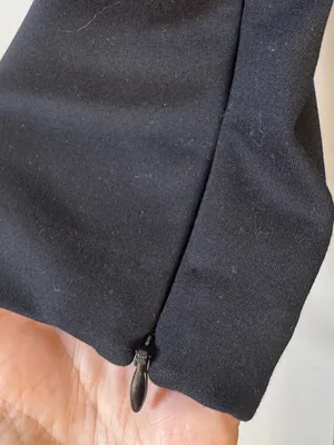 NWT Spanx Black The Perfect Shift Dress 3/4 sleeves A Line LBD Medium thumbnail 14